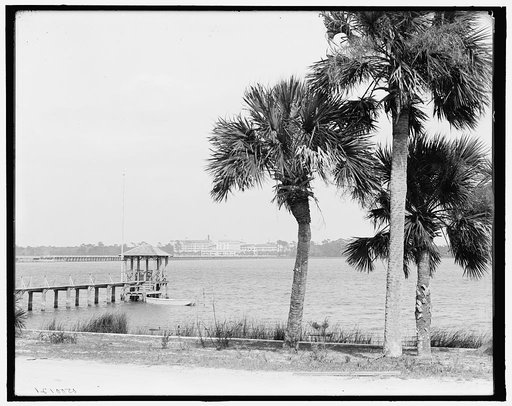 Hotel Ormond from across the Halifax, Ormond, Fla.