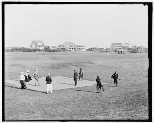 New golf links and club house, Ormond, Fla.