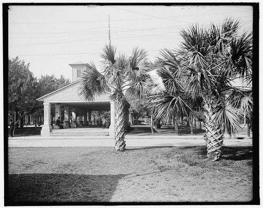 Old Slave Market and Plaza, St. Augustine, Fla.