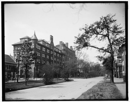 Liberty St. and DeSoto Hotel, Savannah, Ga.