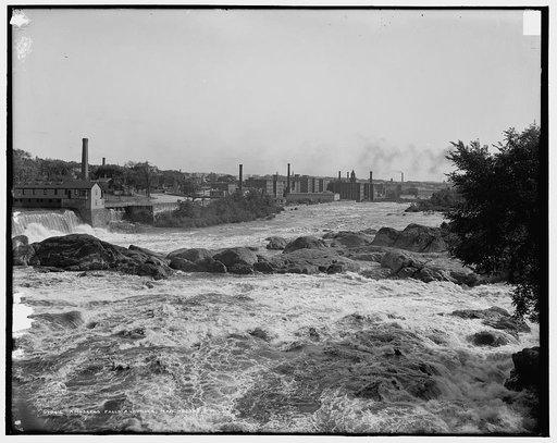 Amoskeag Falls and mills, Manchester, N.H.
