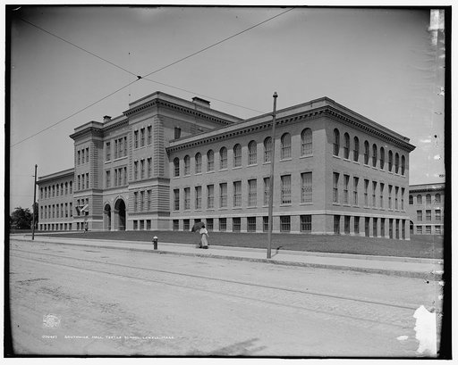 Southwick Hall, textile school, Lowell, Mass.