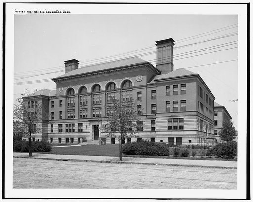 High school, Cambridge, Mass.
