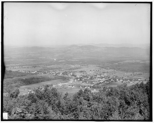 Bethlehem, N.H. from Mt. Aggassis [i.e. Mount Agassiz