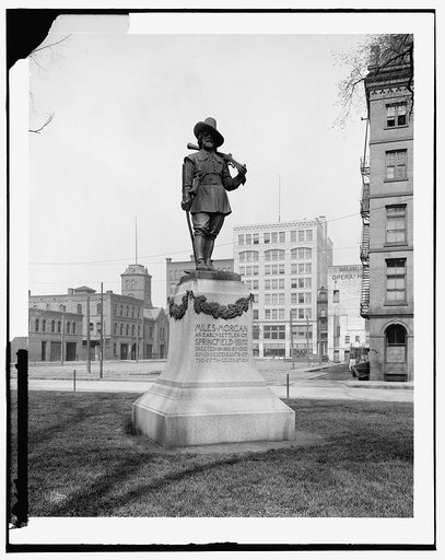 Miles Morgan statue, Springfield, Mass.