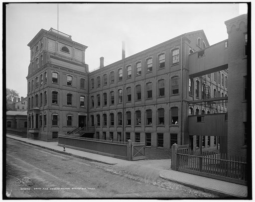 Smith and Wesson factory, Springfield, Mass.