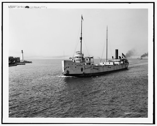 S.S. Delaware and Gratiot light