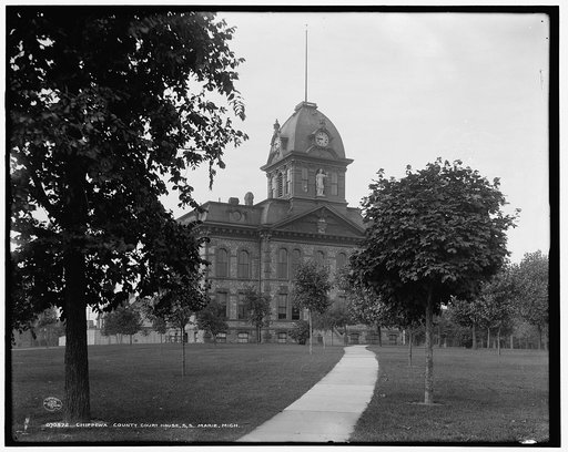 Chippewa County Court House, S.S. Marie, Mich.