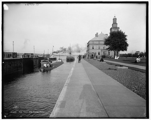 Poe Lock, S.S. Marie, Mich.