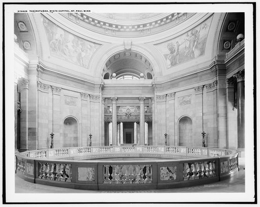 The Rotunda, state capitol, St. Paul, Minn.