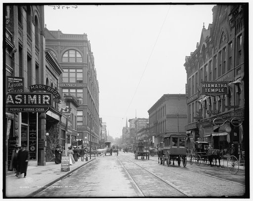 Wahasha [i.e. Wabasha] Street, St. Paul, Minn.