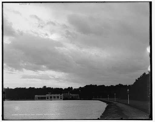 Twilight on Lake Harriet, Minneapolis, Minn.