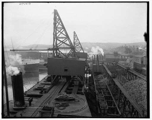 Pickand's coal docks, Marquette, Mich.