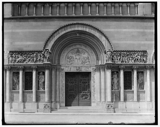 Entrance to St. Bartholomew's Church, New York, N.Y.