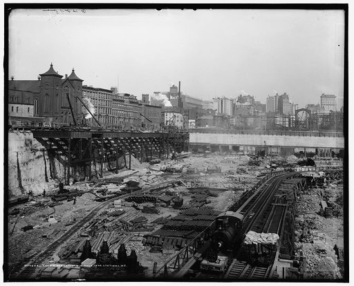 The Big Pennsylvania hole (for station), N.Y.
