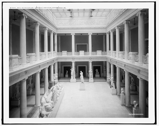 Hall of Sculpture, Carnegie Institute, Pittsburgh, Pa.