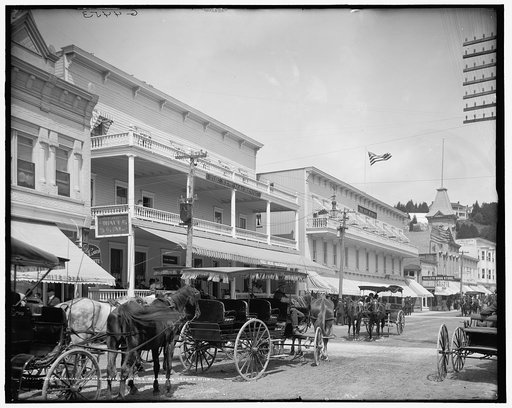 New Mackinac and new Murray Hotels, Mackinac Island, Mich.