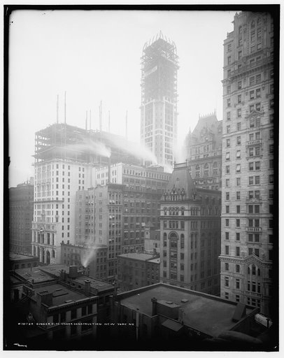 Singer Bldg. [Building] under construction, New York, N.Y.
