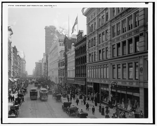 23rd [Twenty-third] Street, east from 6th Ave. [Sixth Avenue], New York, N.Y.