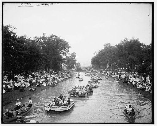 Water parade, Belle Isle [Park], Detroit, Mich.