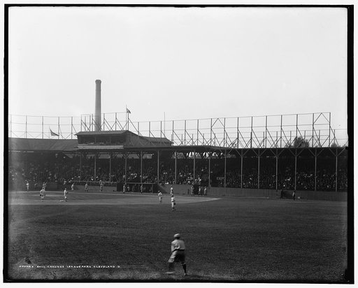 Ball grounds, League Park, Cleveland, O[hio