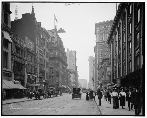 Broadway and Hotel Victoria, New York, N.Y.