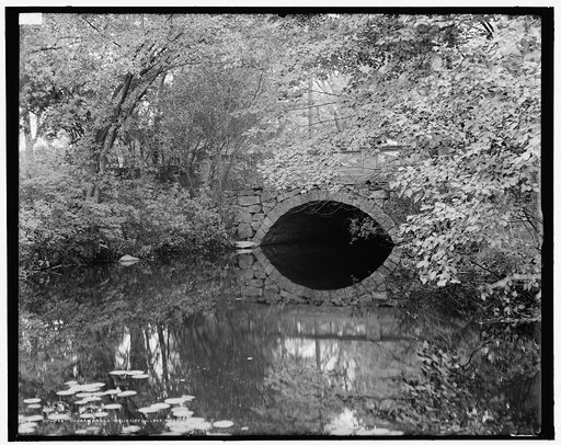 Waban bridge, Wellesley College, Mass.
