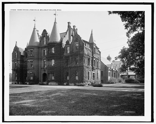 Music and Billings halls, Wellesley College, Mass.