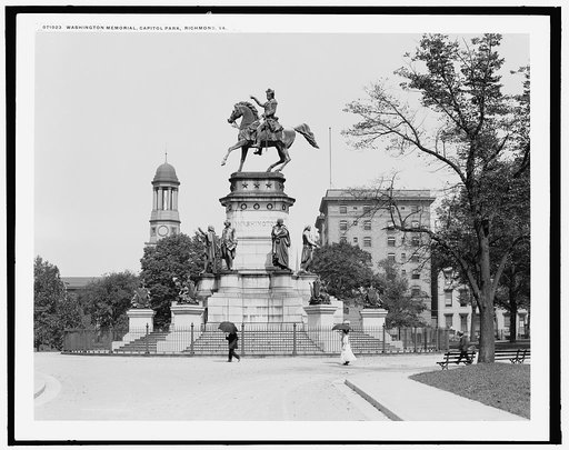Washington memorial, Capitol park [i.e. Capitol Square], Richmond, Va.