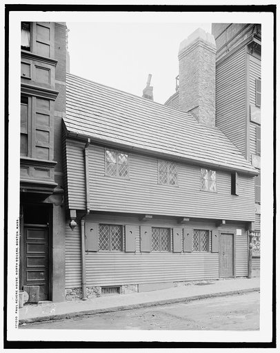 Paul Revere House, North Square, Boston, Mass.