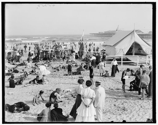 Bathing hour, Atlantic City, N.J.