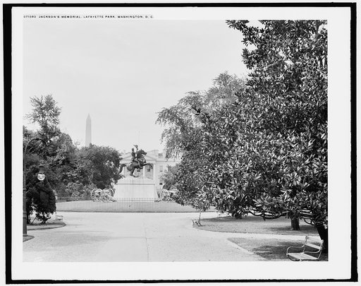 Jackson's Memorial, Lafayette Park [i.e. Square], Washington, D.C.
