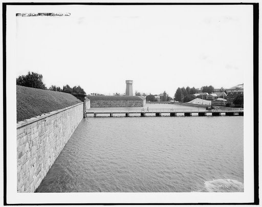 The Moat, Fort Monroe, Va.
