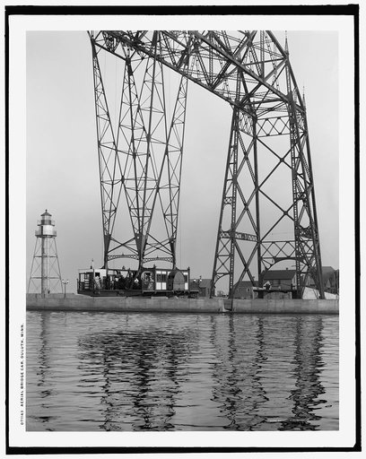 Aerial bridge car, Duluth, Minn.