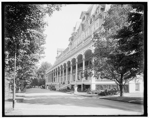 Fort William Henry Hotel, north facade, Lake George, N.Y.