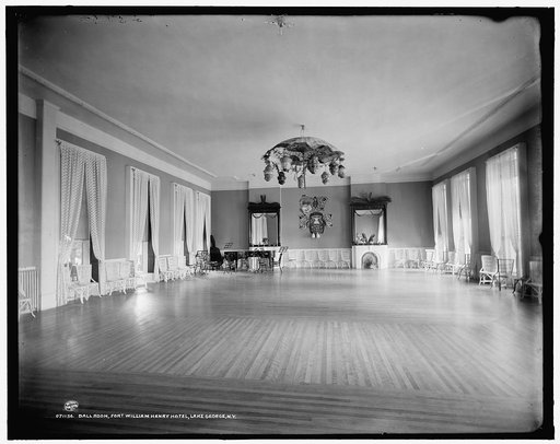 Ballroom, Fort William Henry Hotel, Lake George, N.Y.