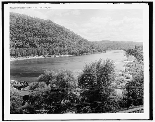 Connecticut River, Bellows Falls, Vt.