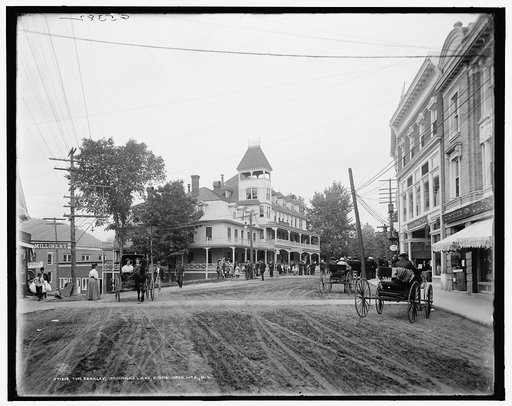 The Berkley [i.e. Berkeley], Saranac Lake, Adirondack Mts., N.Y.