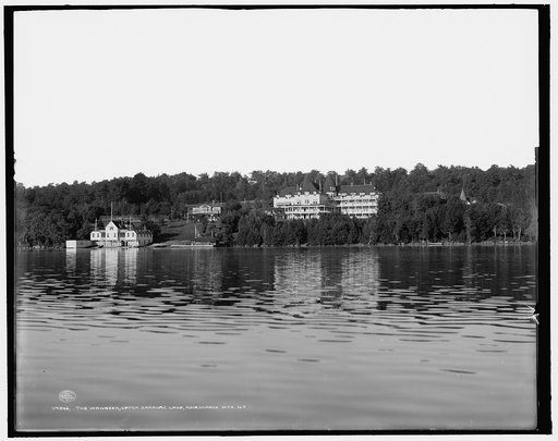 The Wawbeek [Inn], Upper Saranac Lake, Adirondack Mts., N.Y.