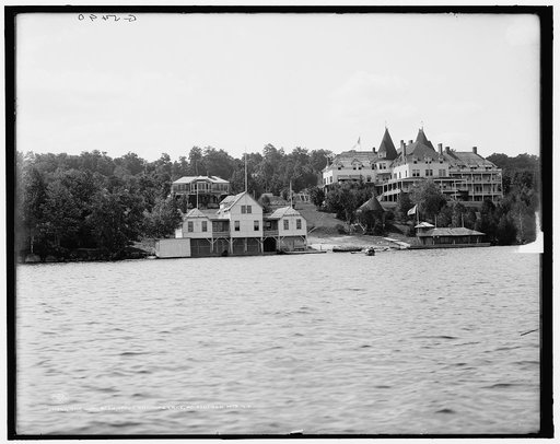 The Wawbeek [Inn], Upper Saranac Lake, Adirondack Mts.,N.Y.