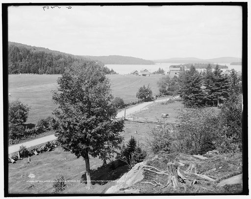 Indian Carry golf links, Upper Saranac Lake, Adirondack Mts., N.Y.