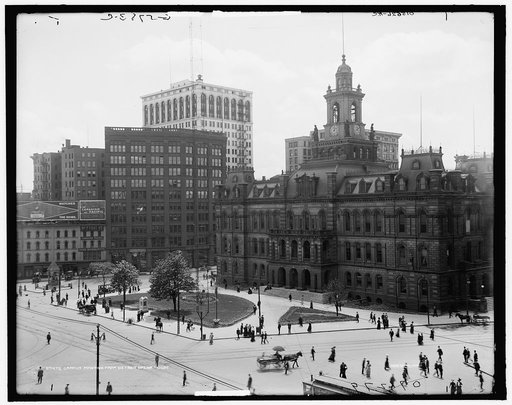 Campus Martius from Detroit Opera House