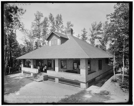 Birch cottage, the Antlers, Raquette Lake, Adirondack Mts., N.Y.