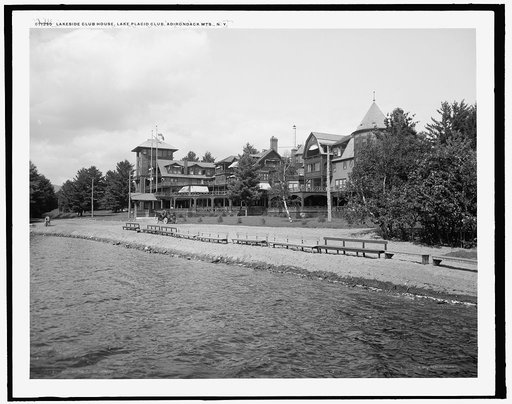Lakeside club house, Lake Placid Club, Adirondack Mts., N.Y.