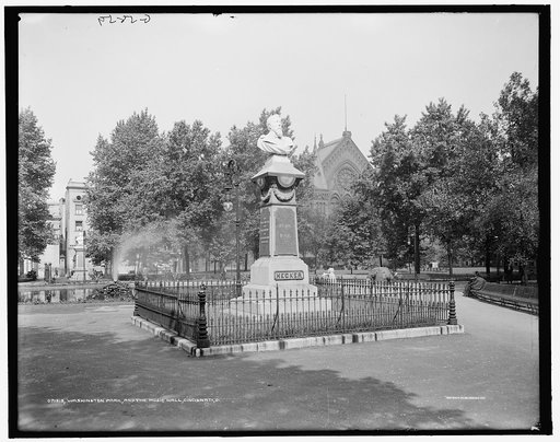 Washington Park and the music hall, Cincinnati, O[hio