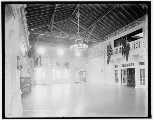 Ball room, Detroit Boat Club, Detroit, Mich.