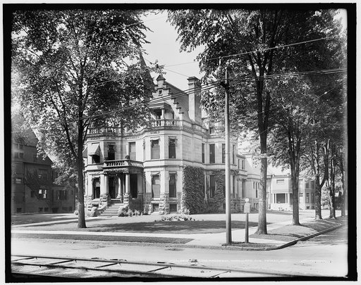 Knights of the Macabees [i.e. Maccabees], Woodward Ave., Detroit, Mich.