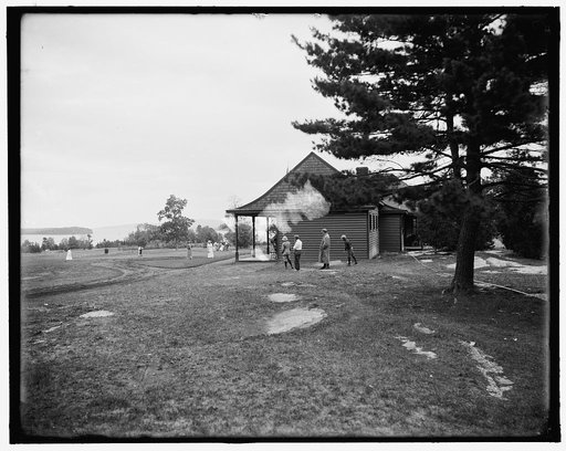 Golf links, Hotel Champlain, Bluff Point, N.Y.