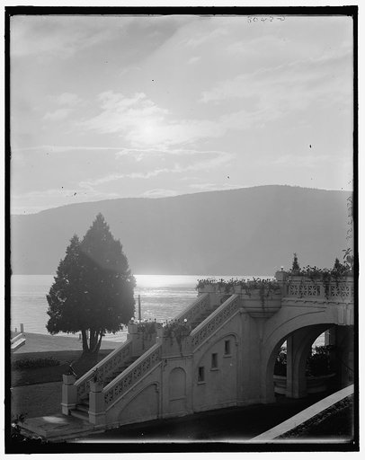 Moonlight on Lake George, Fort William Henry Hotel, Lake George, N.Y.