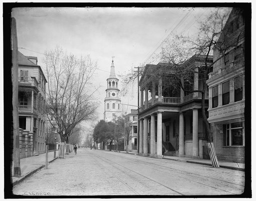 Meeting Street and St. Michael's Church, Charleston, S.C.